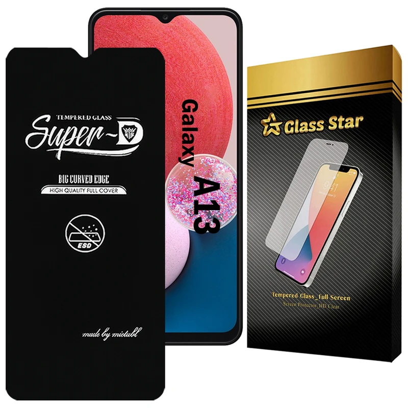 محافظ صفحه نمایش گلس استار مدل SUPERDNS مناسب برای گوشی موبایل سامسونگ Galaxy A13 4G
