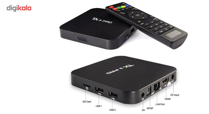 اندروید باکس مدل TX3 pro