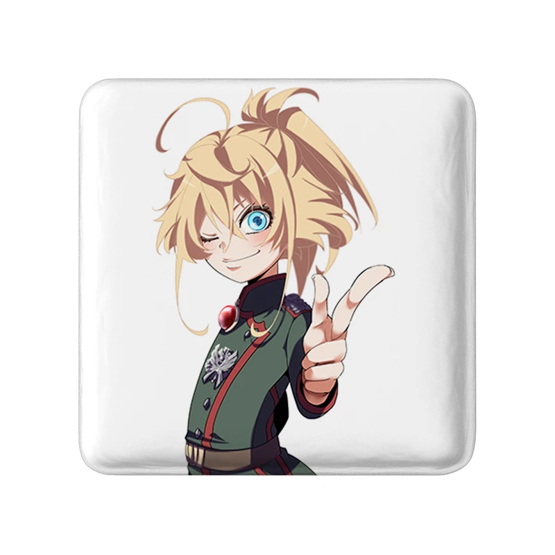 مگنت خندالو طرح تانیا انیمه یوجو سنکی مدل مربعی کد 34648