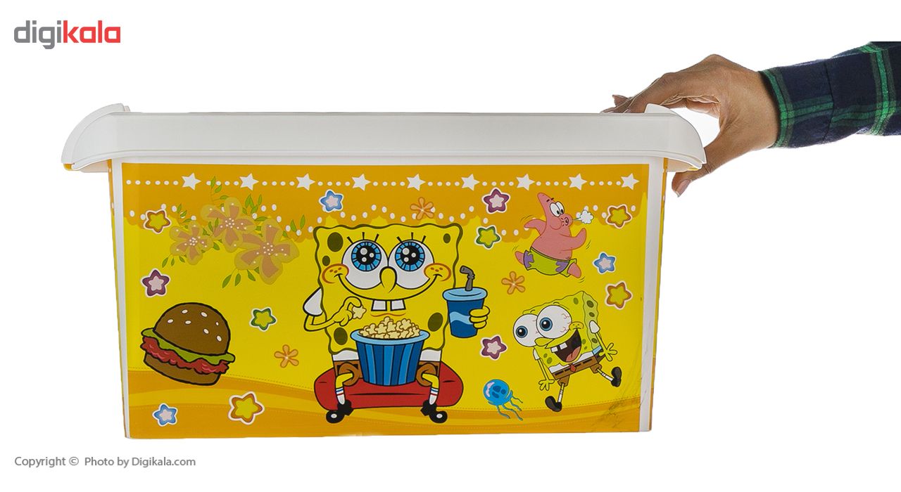 جعبه اسباب بازی هوم کت مدل Sponge Bob