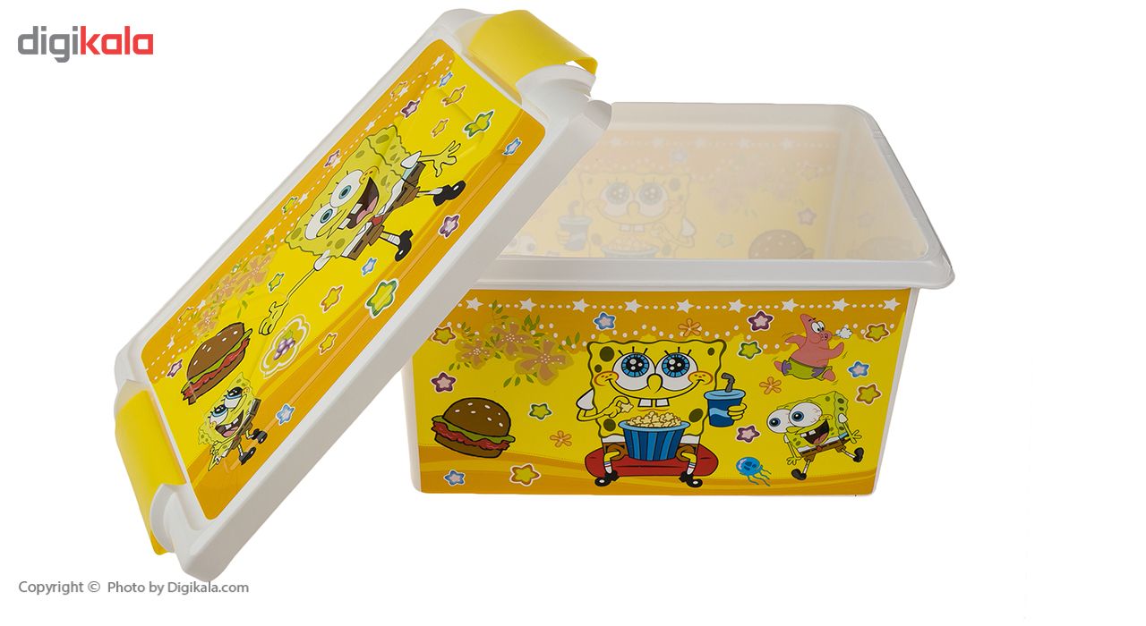 جعبه اسباب بازی هوم کت مدل Sponge Bob