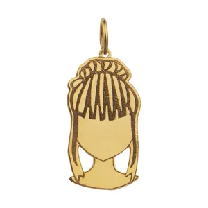 آویز گردنبند طلا 18 عیار زنانه مایا ماهک مدل MM1386