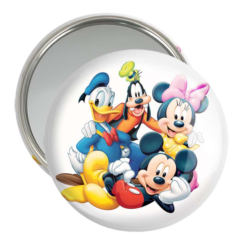 آینه جیبی خندالو مدل میکی موس Mickey Mouse  کد 2440