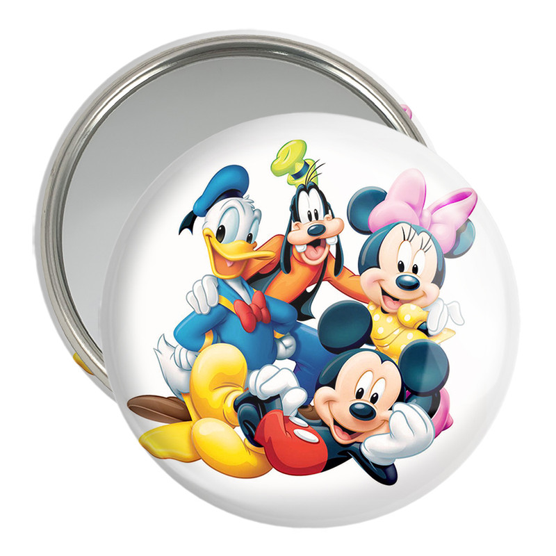 آینه جیبی خندالو مدل میکی موس Mickey Mouse  کد 2440