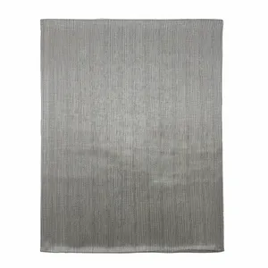 پارچه پرده عرض 3 متر مدل تور سیم دوزی شاین رنگ طوسی