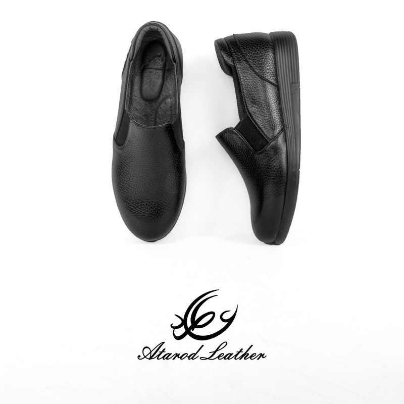 کفش روزمره زنانه چرم عطارد مدل چرم طبیعی کد SH388