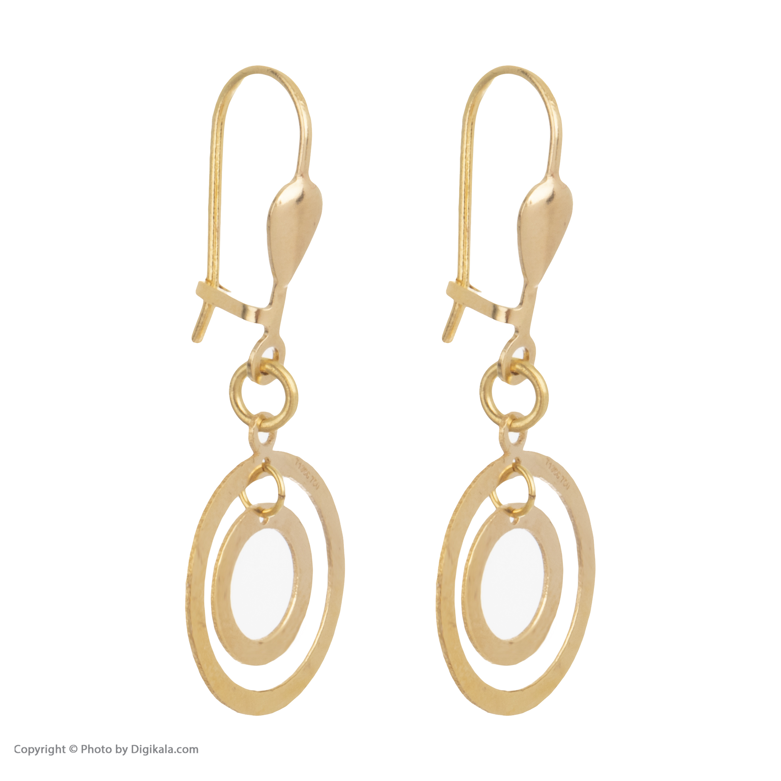 گوشواره طلا 18 عیار زنانه مایا ماهک مدل ME0817