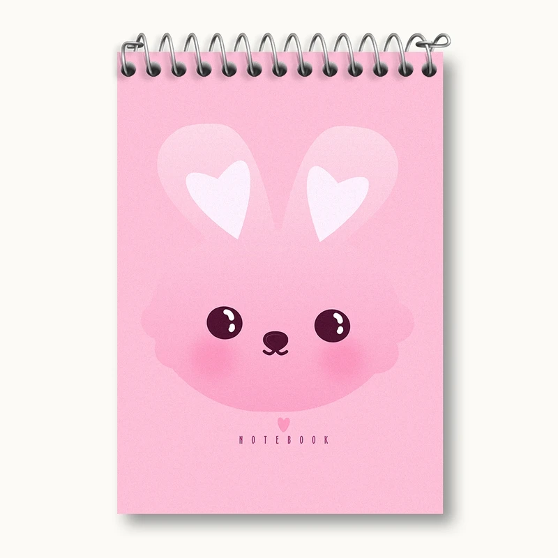 دفتر یادداشت 50 برگ خندالو مدل خرگوش کیوت کد N976