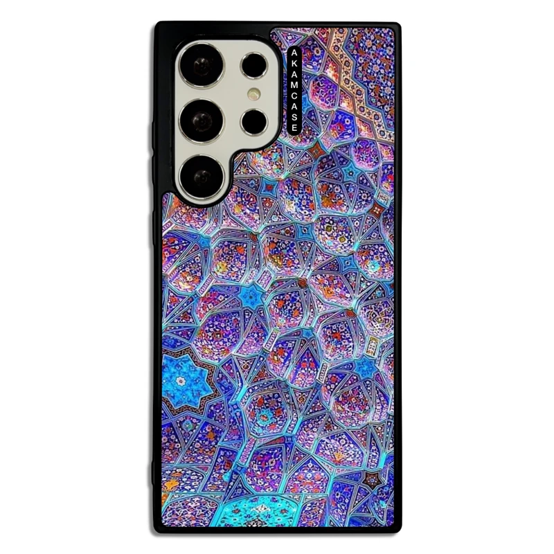 کاور آکام مدل AMC-WSGS23U-MOSAIC-26 مناسب برای گوشی موبایل سامسونگ Galaxy S23 Ultra