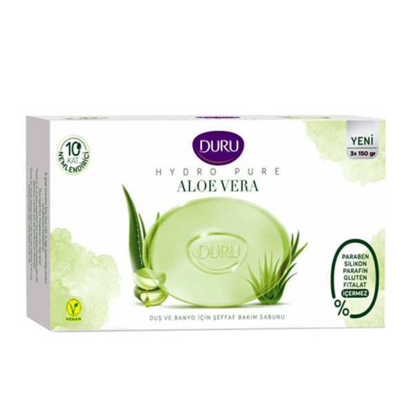 صابون شستشو دورو مدل هیدروپیور وزن 150 گرم بسته 3 عددی