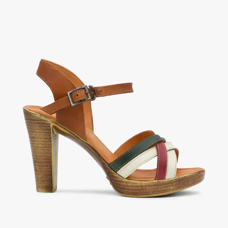 صندل زنانه چرم تهران مدل E28S