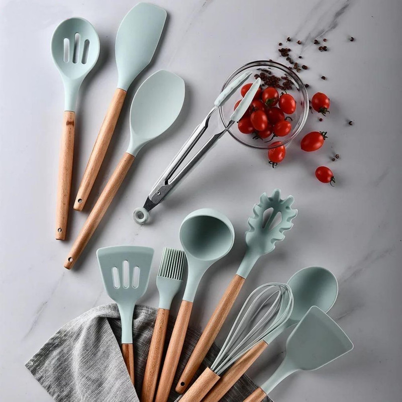 سرویس کفگیر و ملاقه 12 پارچه مدل Utensil kitchen
