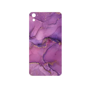 MAHOOT Purple Marble Cover Sticker for HTC One E9s