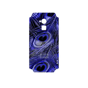 MAHOOT Purple Feather Cover Sticker for HTC One Max