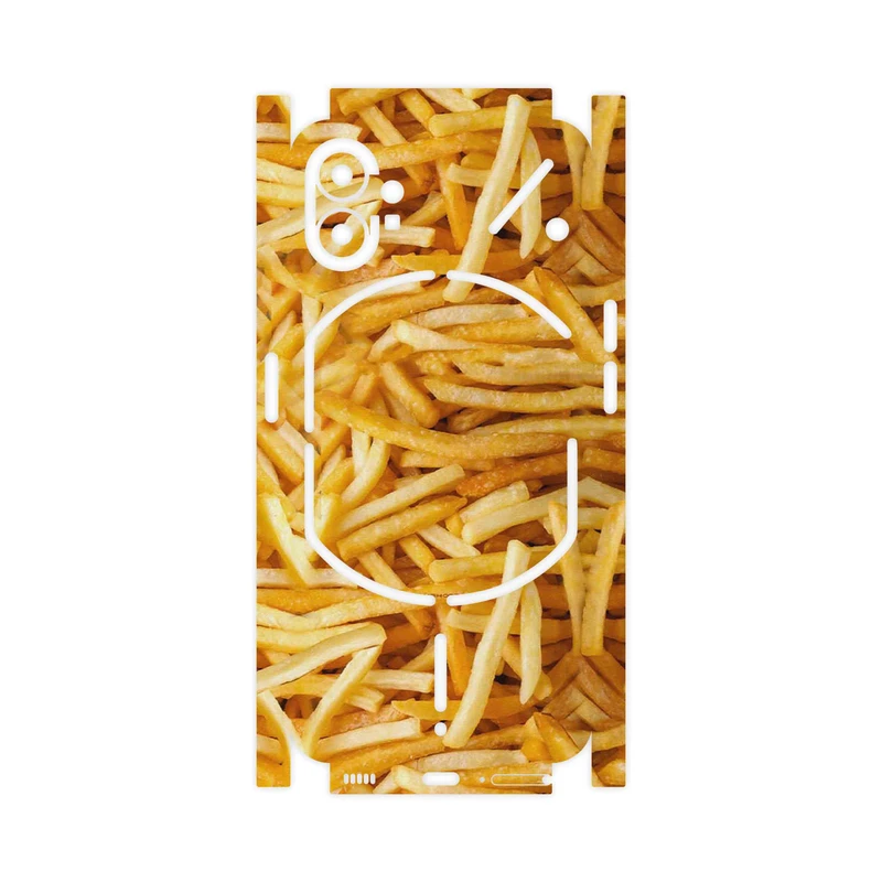 برچسب پوششی ماهوت مدل French fries-FullSkin مناسب برای گوشی موبایل ناتینگ Phone 1