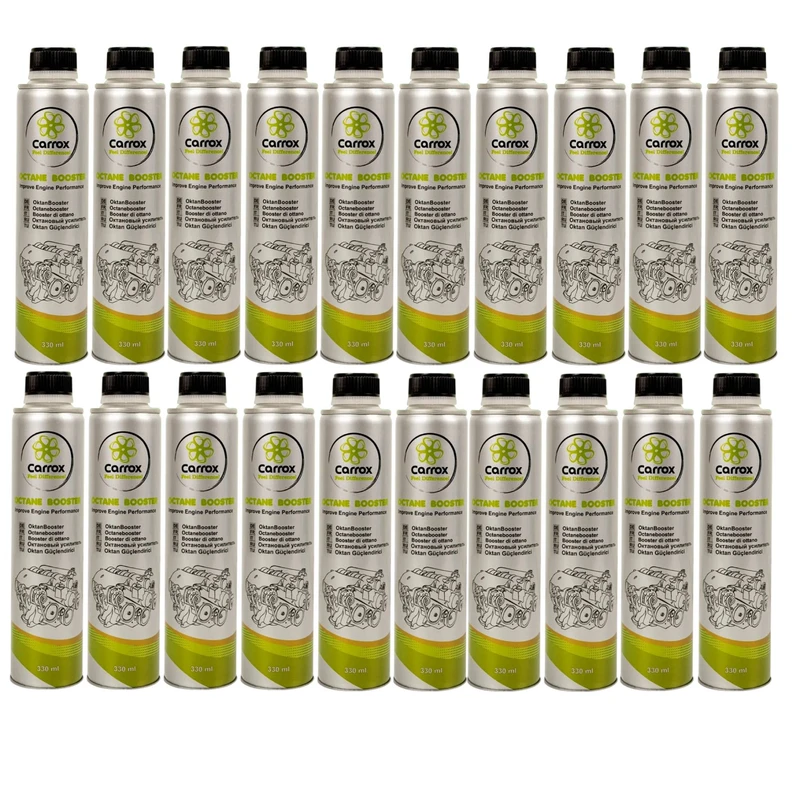 مکمل سوخت و اکتان بوستر کاروکس مدل سیلور حجم 330 میلی لیتر بسته 20 عددی