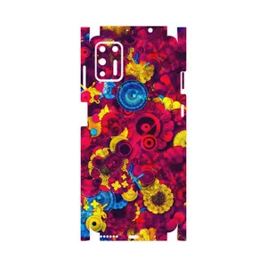 MAHOOT Vector Flower Garden Digital Art-FullSkin Cover Sticker for Motorola Moto G9 Plus