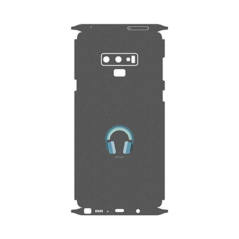 برچسب پوششی ماهوت مدل Minimal Headphone Icon-FullSkin مناسب برای گوشی موبایل سامسونگ Galaxy Note 9