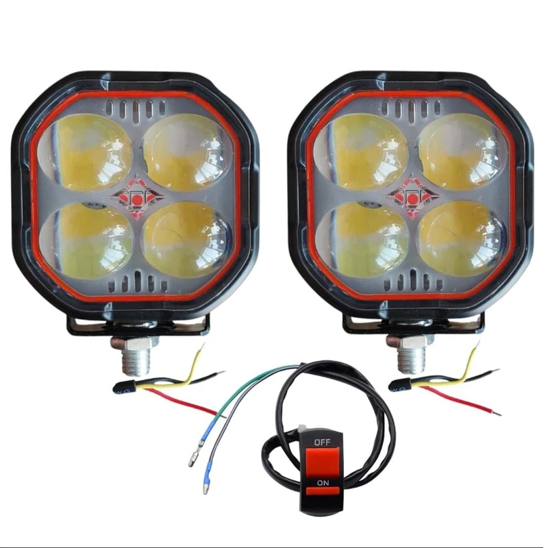 پروژکتور آفرودی موتور سیکلت و خودرو باوه باوه مدل 5MODE بسته 2 عددی