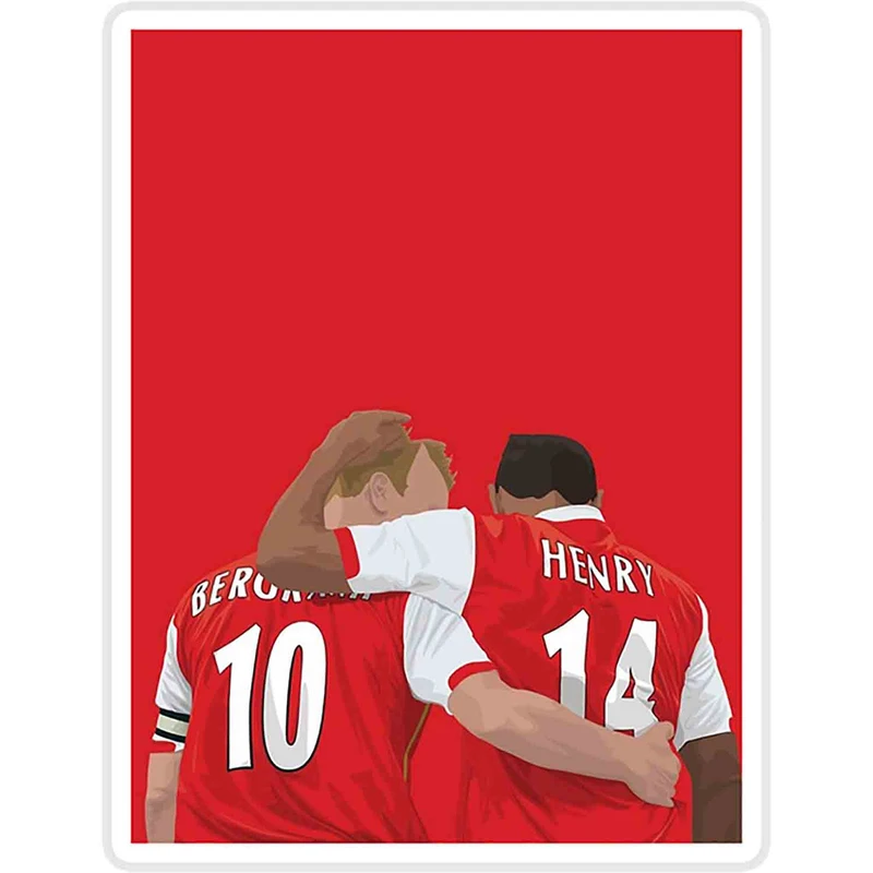 استیکر لپ تاپ طرح Thierry Henry & Dennis Bergkamp کد ST1888