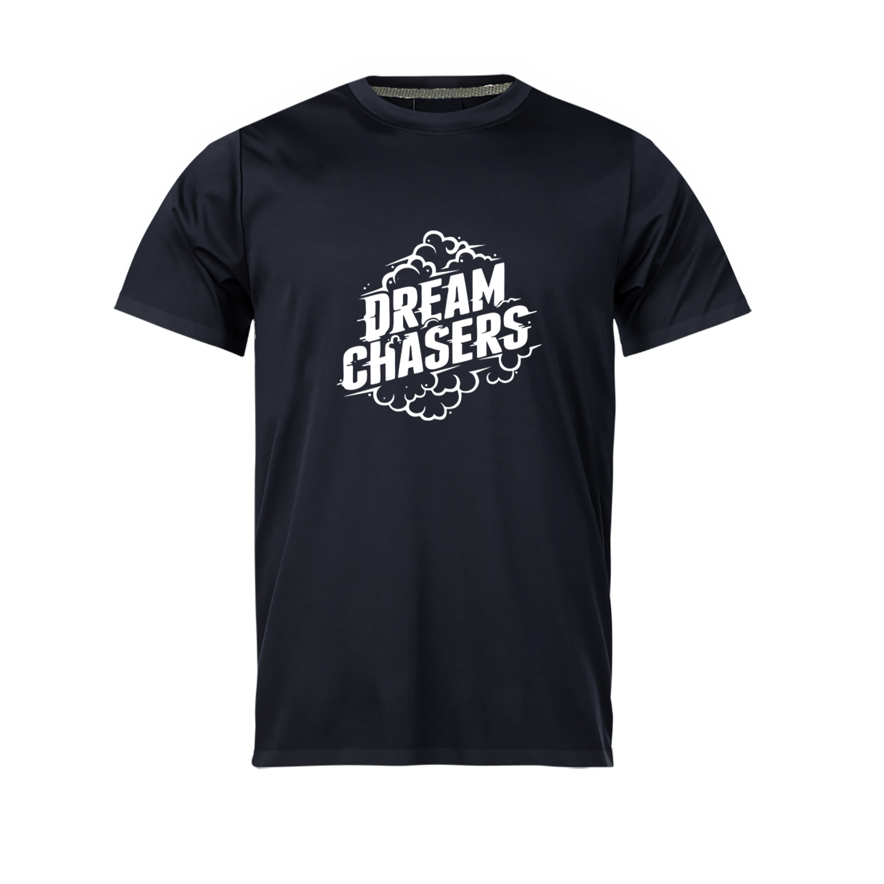تی شرت آستین کوتاه مردانه مدل dream chasers_N1_0265 رنگ مشکی