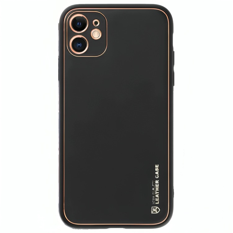کاور مدل Leather Case مناسب برای گوشی موبایل اپل iPhone 12 