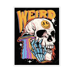 استیکر تزئینی موبایل و تبلت ماسا دیزاین مدل AS186 SKULL