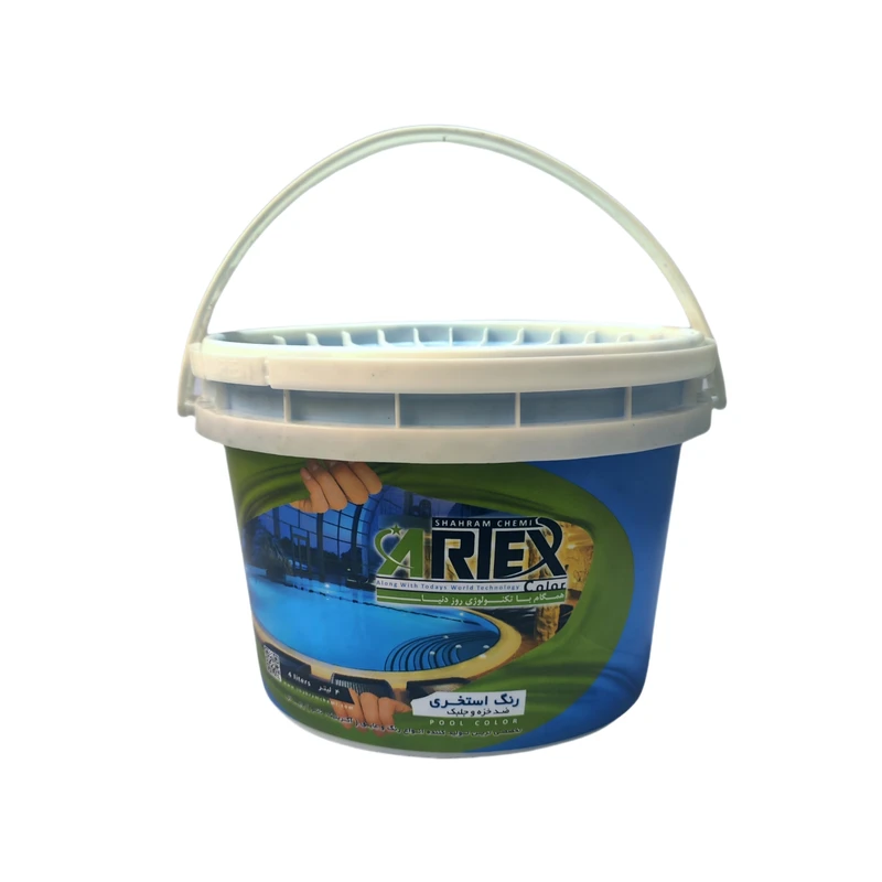 رنگ استخری مشکی آرتکس مدل rc64 وزن 4 کیلوگرم 