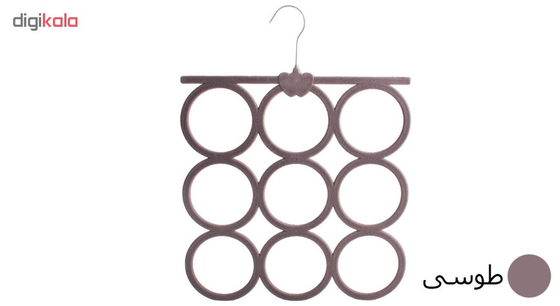 آویز شال مدل FLOKING SCARF آویز شال مدل FLOKING SCARF