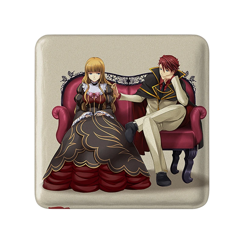 مگنت خندالو طرح بازی اومینکو (Umineko) مدل مربعی کد 34607