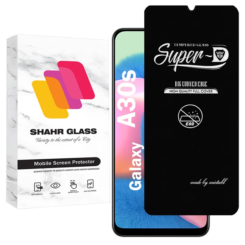 محافظ صفحه نمایش شهر گلس مدل SUPERDNSH مناسب برای گوشی موبایل سامسونگ Galaxy A30s