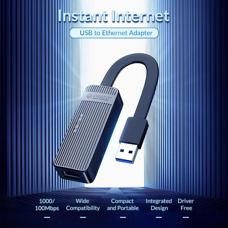 مبدل USB 3.0 به RJ45 اوریکو مدل UTK-U3