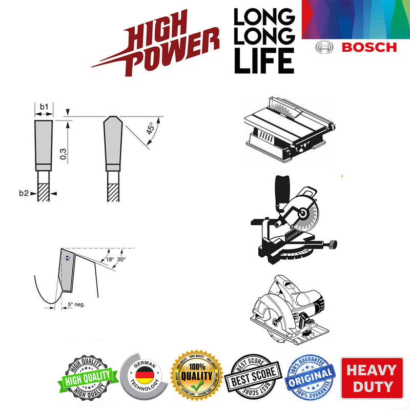 تیغ اره دیسکی بوش دل مولتی متریال 235MM-64T