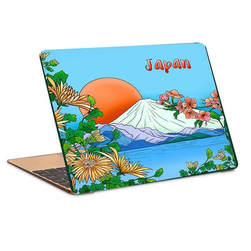 استیکر لپ تاپ مدل ژاپن مناسب برای لپ تاپ 15.6 اینچ