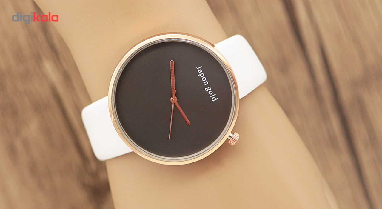 ساعت مچی عقربه ای زنانه  ژاپن گلد مدل JG1643