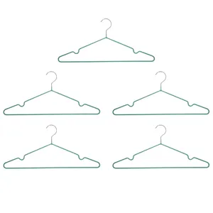 چوب لباسی مدل Green 08  بسته 5 عددی