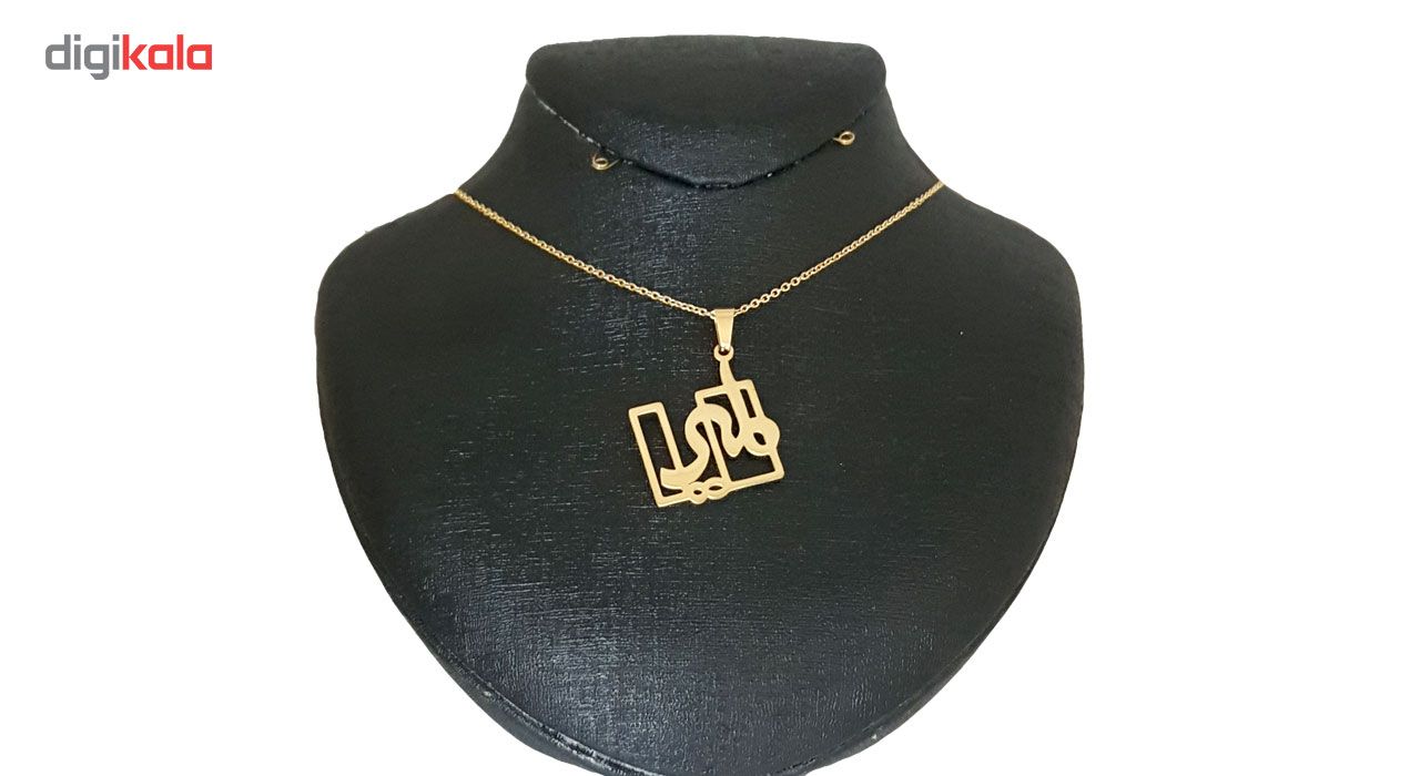 گردنبند نقره طرح امیر مدل Termehsilver 189 -  - 2