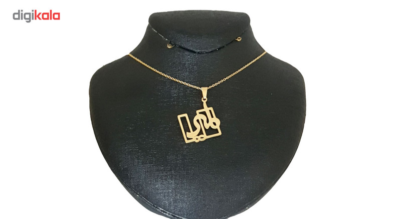 گردنبند نقره طرح امیر مدل Termehsilver 189 گردنبند نقره طرح امیر مدل Termehsilver 189
