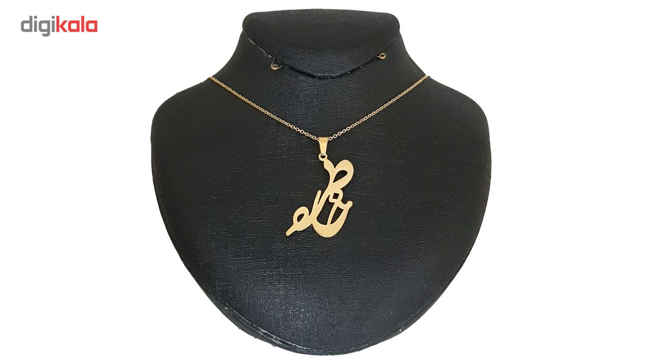 گردنبند نقره طرح خاطره مدل Termehsilver 200 -  - 2