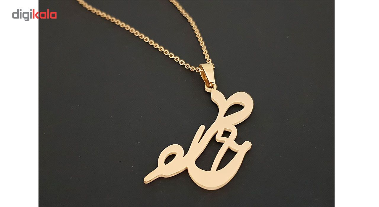 گردنبند نقره طرح خاطره مدل Termehsilver 200 -  - 3