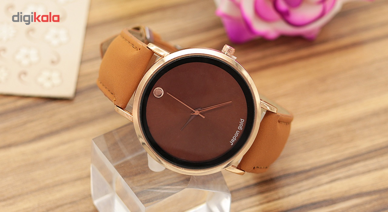 ساعت مچی عقربه ای زنانه  ژاپن گلد مدل JG1644