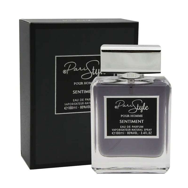 ادوپرفیوم مردانه پاریس استایل مدل SENTIMENT حجم 100 میلی لیتر