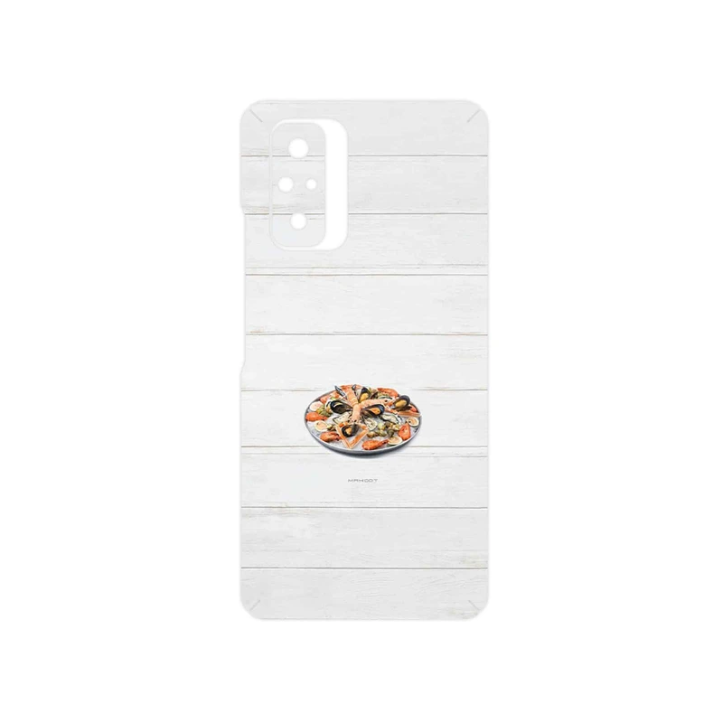برچسب پوششی ماهوت مدل Seafood مناسب برای گوشی موبایل شیائومی Redmi Note 10 Pro