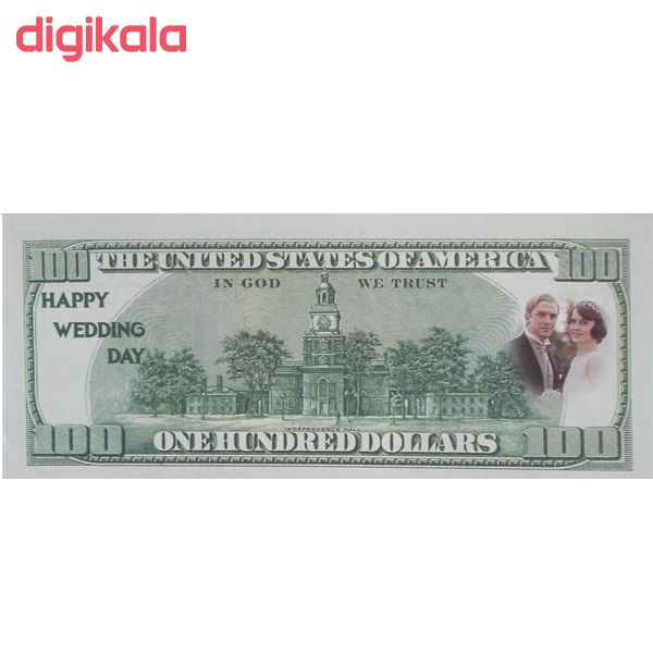 اسکناس تزئینی طرح 100 دلاری بسته 20 عددی main 1 1