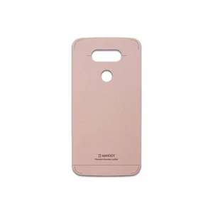 MAHOOT Rose Gold Leather Cover Sticker for LG G5
