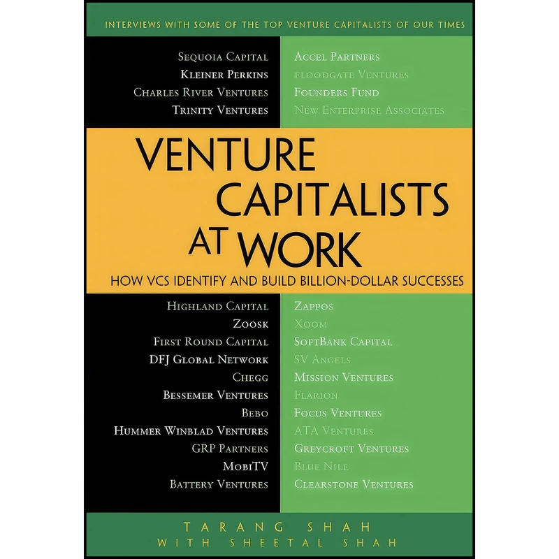 کتاب Venture Capitalists at Work اثر Tarang Shah and Shital Shah انتشارات Apress