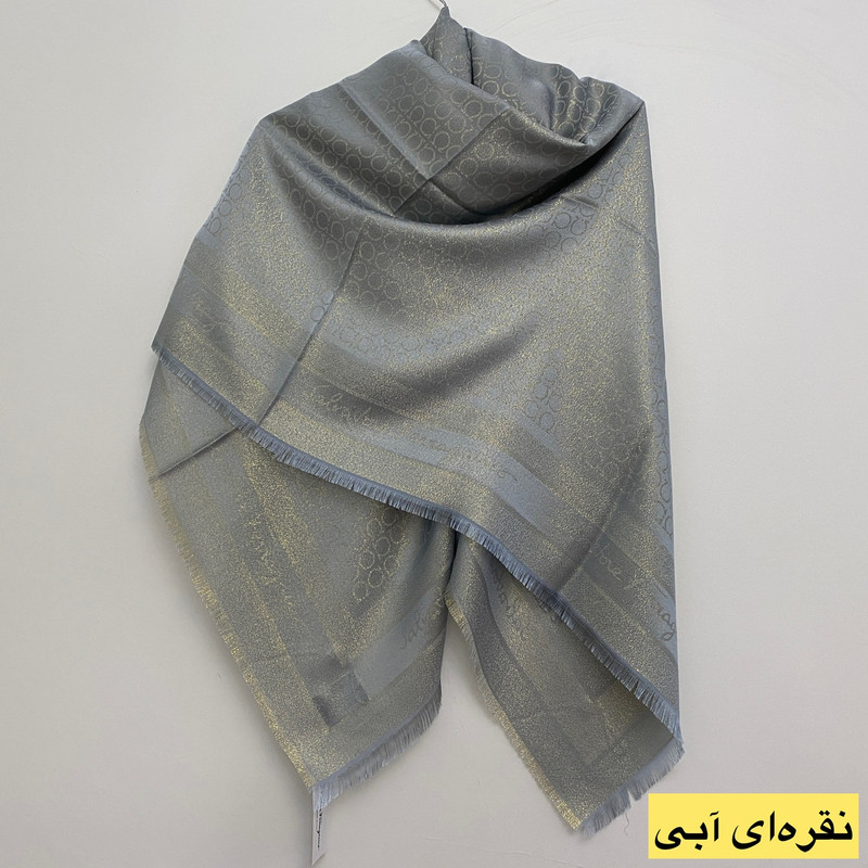 روسری زنانه مدل نخی ژاکارد لمه دار