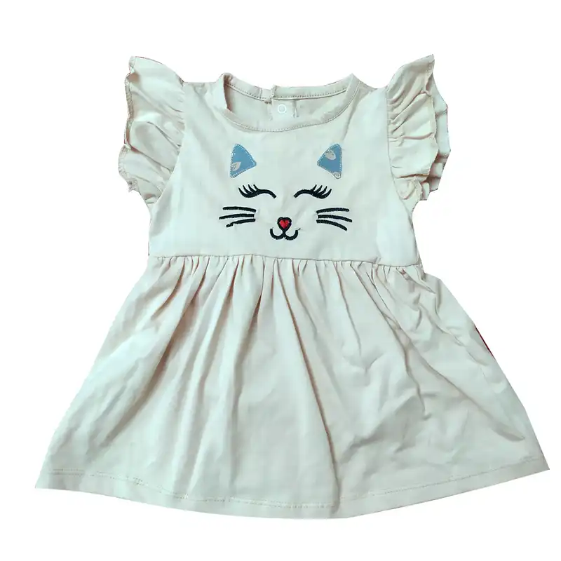 ست تی شرت و پیراهن نوزادی پیتایا مدل crm1