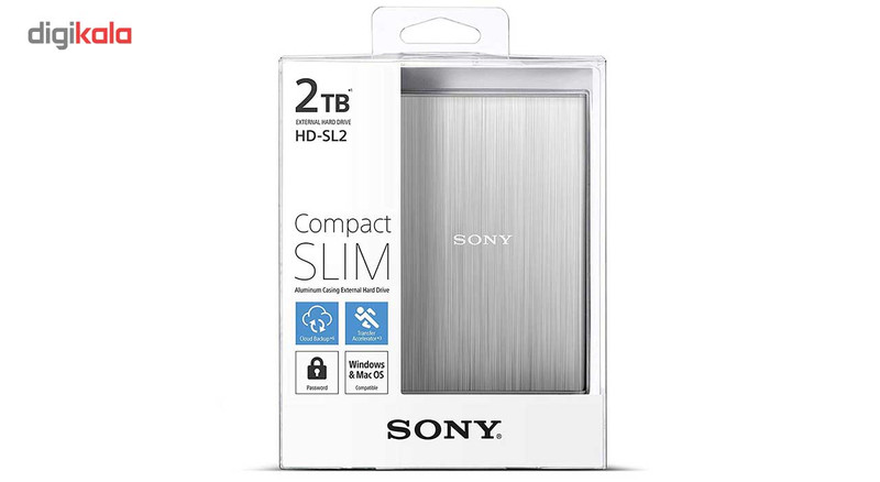 هارد اکسترنال سونی مدل HD-SL2 ظرفیت 2 ترابایت