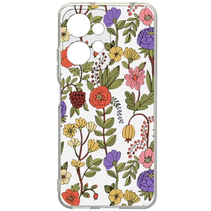 کاور طرح Tiny Flower  مناسب برای گوشی موبایل شیائومی Redmi Note 12 4G